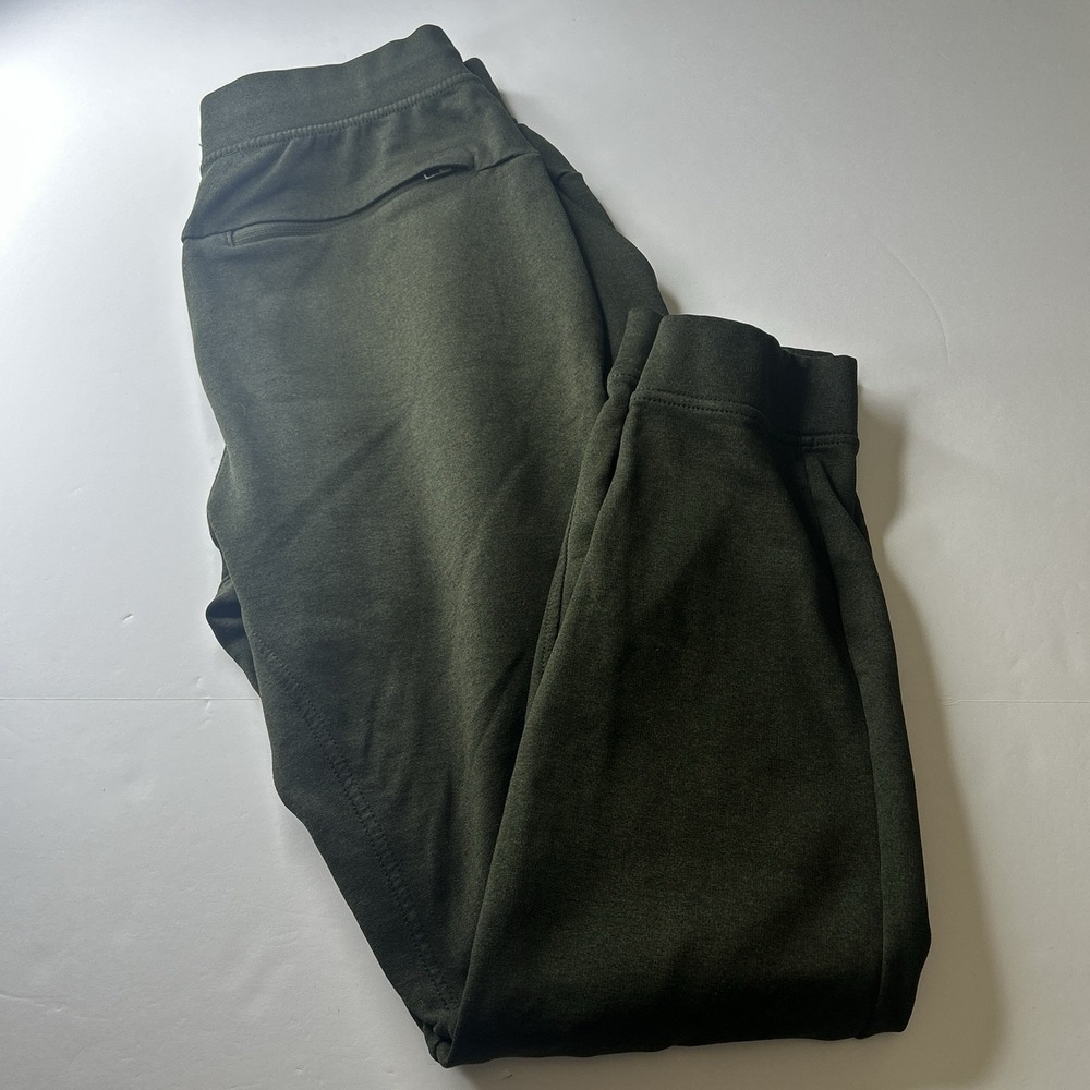 Lululemon City Sweat Joggers Heathered Green Men's Size S Tapered 26" Athletic